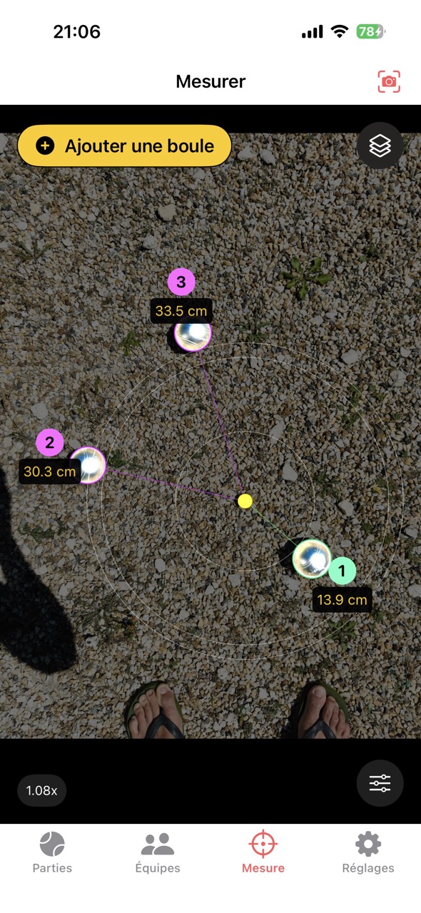 Mesure automatique des distances